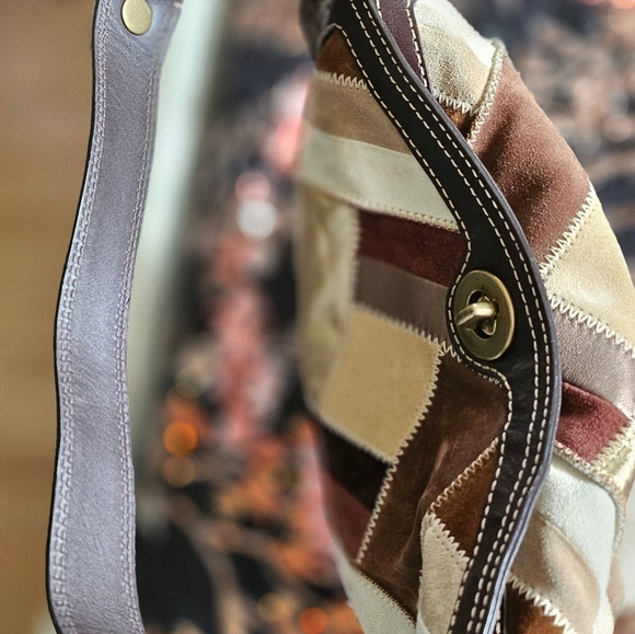 Coach patchwork hobo with turnlock 10974 from 2007 - Picture 4 of 12